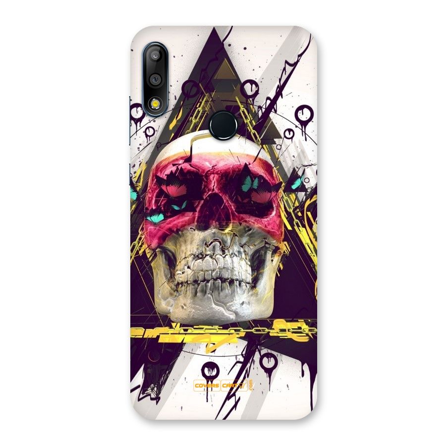 Abstract Skull Back Case for Zenfone Max Pro M2