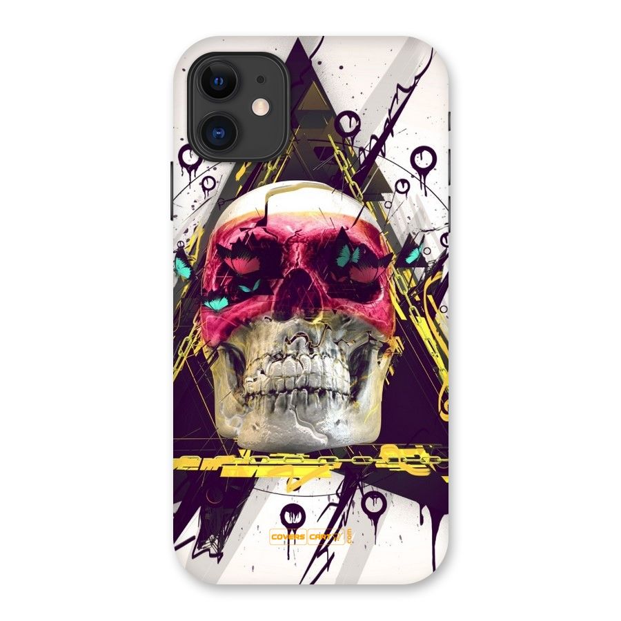 Abstract Skull Back Case for iPhone 11