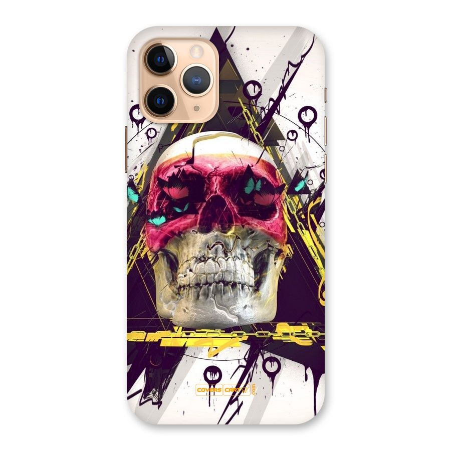 Abstract Skull Back Case for iPhone 11 Pro