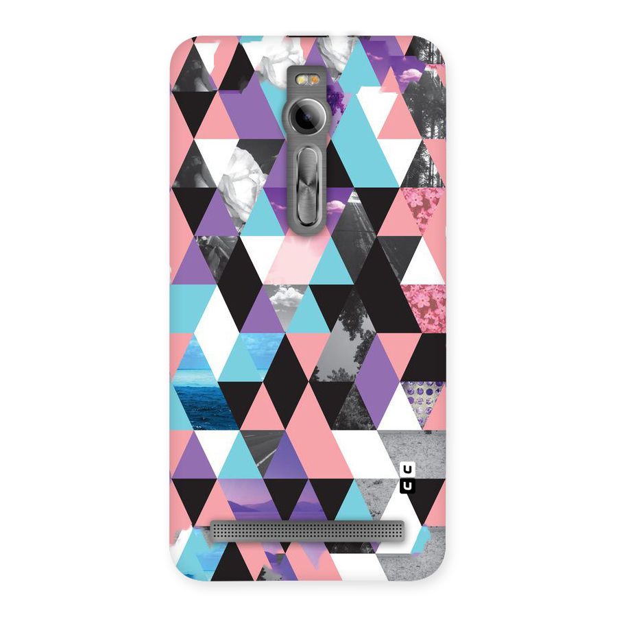 Abstract Splash Triangles Back Case for Asus Zenfone 2