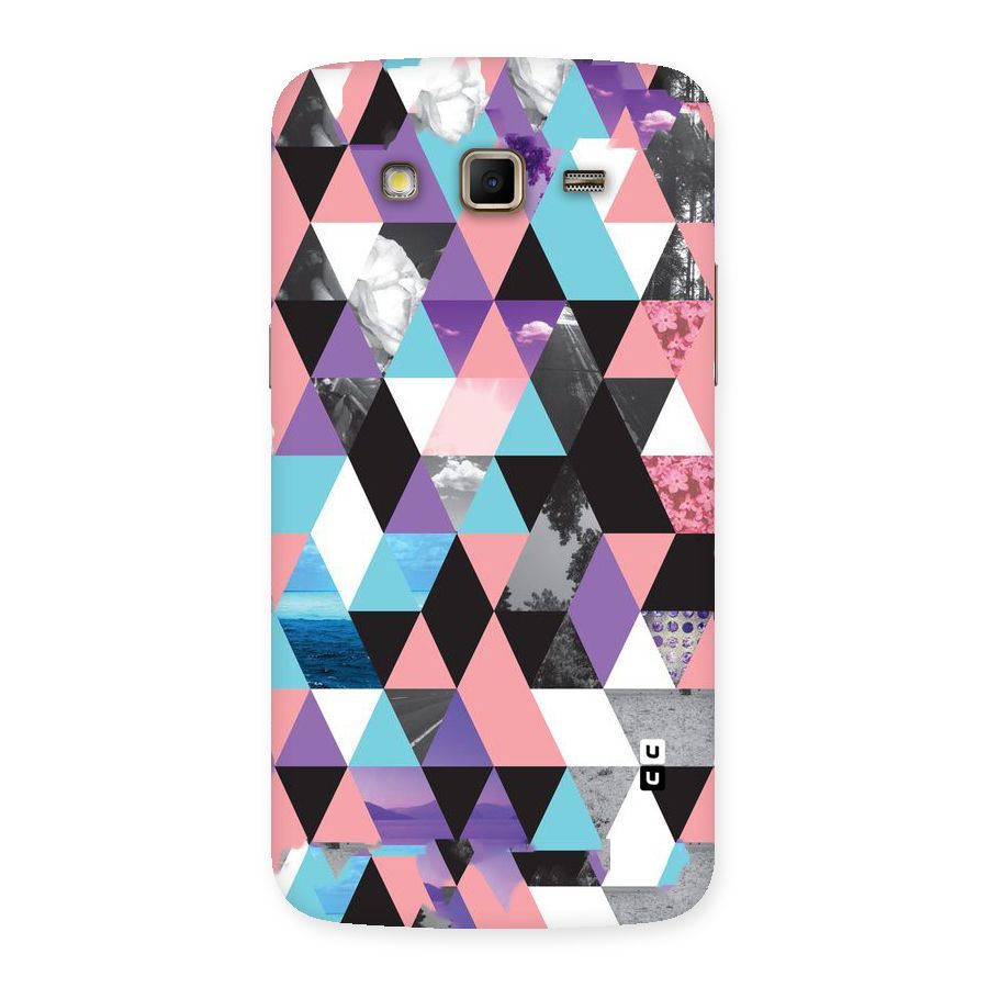 Abstract Splash Triangles Back Case for Samsung Galaxy Grand 2