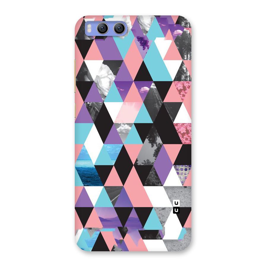 Abstract Splash Triangles Back Case for Xiaomi Mi 6