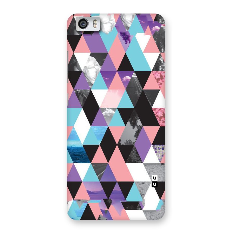 Abstract Splash Triangles Back Case for Xiaomi Redmi Mi5