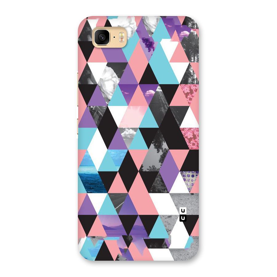 Abstract Splash Triangles Back Case for Zenfone 3s Max