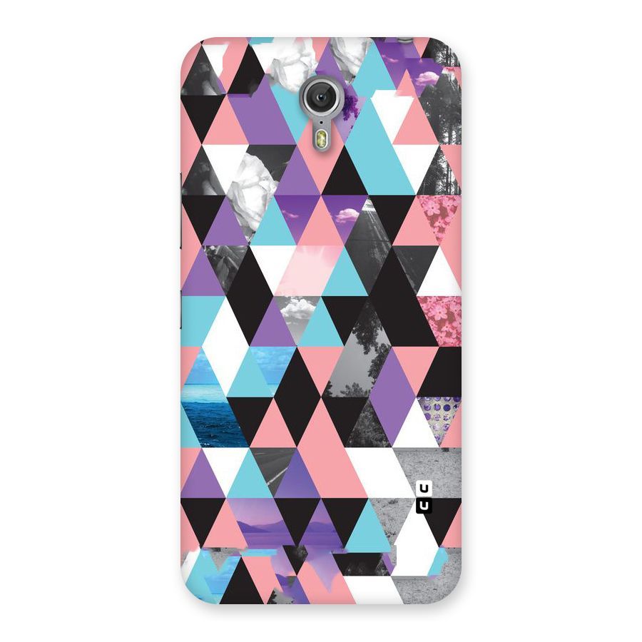 Abstract Splash Triangles Back Case for Zuk Z1