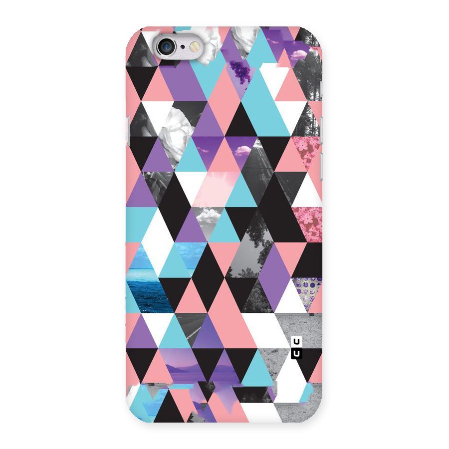 Abstract Splash Triangles Back Case for iPhone 6 6S