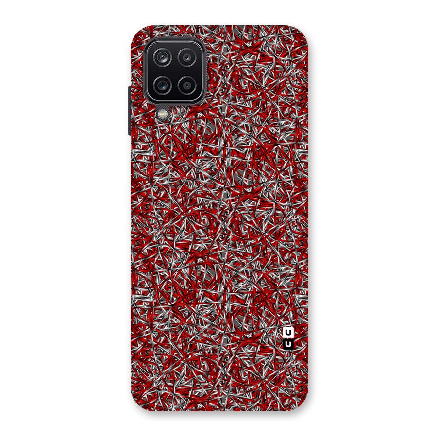 Abstract Threads Back Case for Galaxy A12