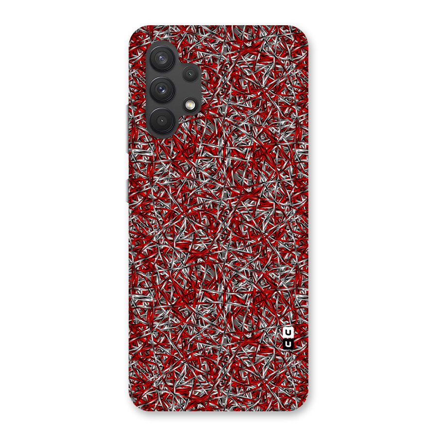 Abstract Threads Back Case for Galaxy A32