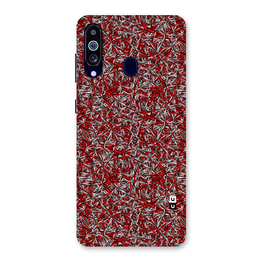 Abstract Threads Back Case for Galaxy A60