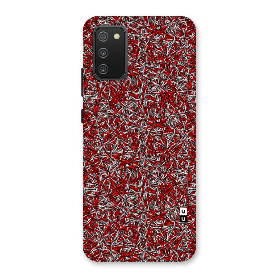 Abstract Threads Back Case for Galaxy M02s