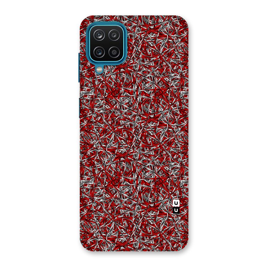 Abstract Threads Back Case for Galaxy M12