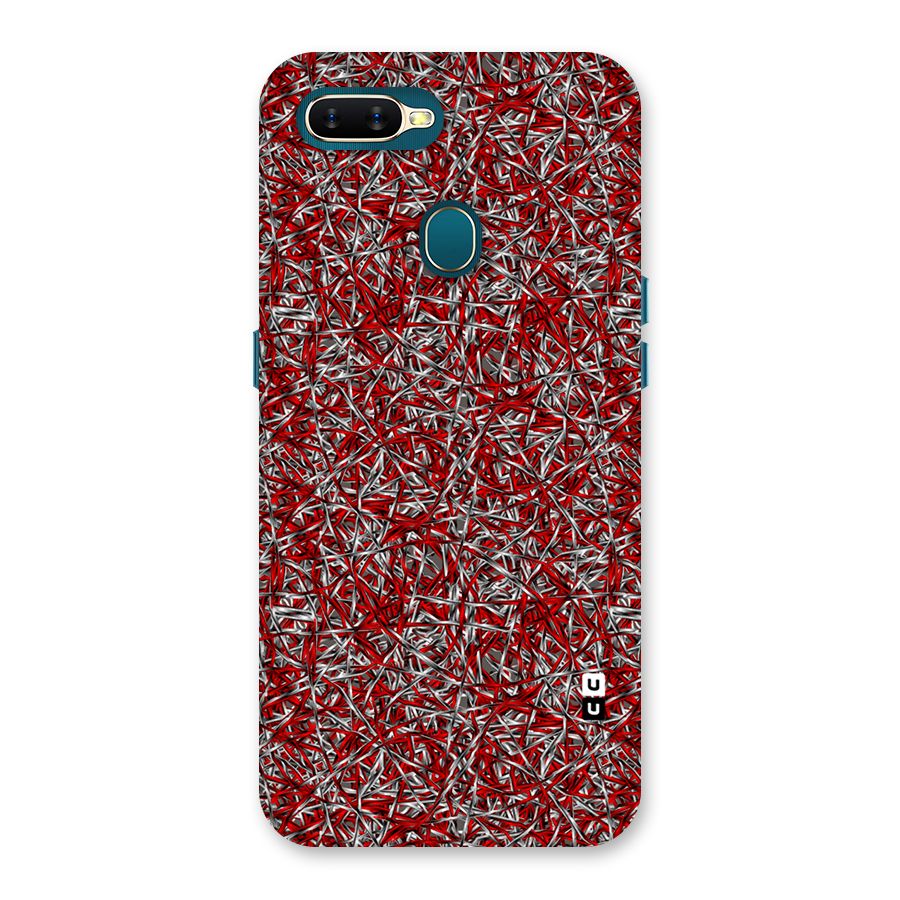 Abstract Threads Back Case for Oppo A11k