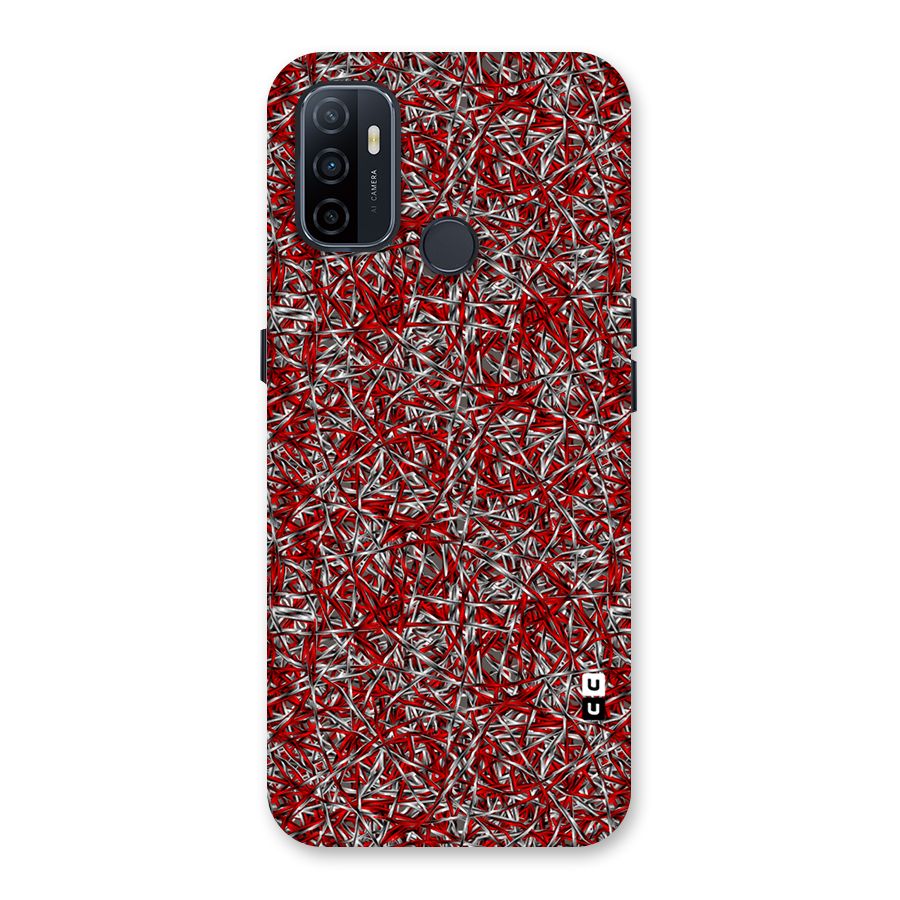 Abstract Threads Back Case for Oppo A32