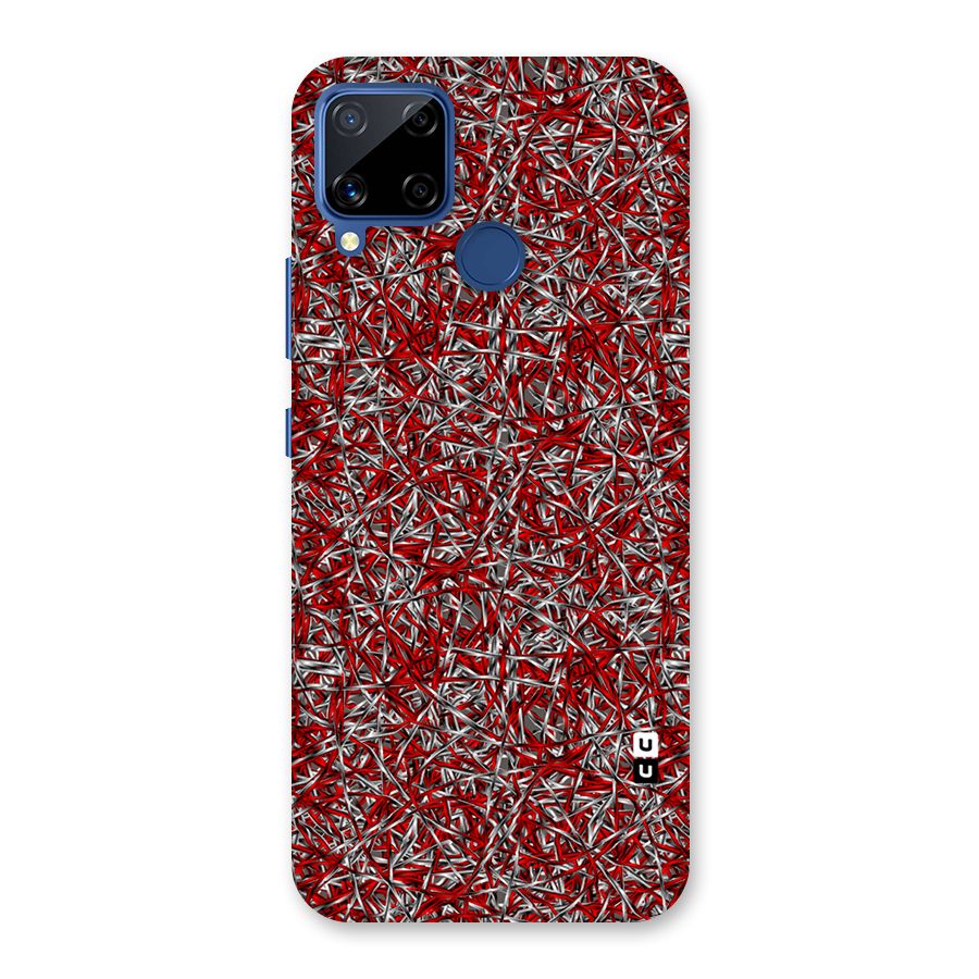 Abstract Threads Back Case for Realme Narzo 30A