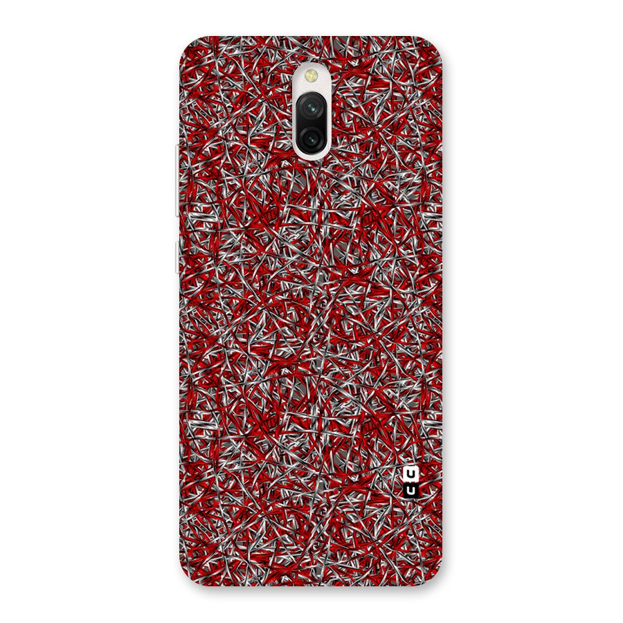 Abstract Threads Back Case for Redmi 8A Dual