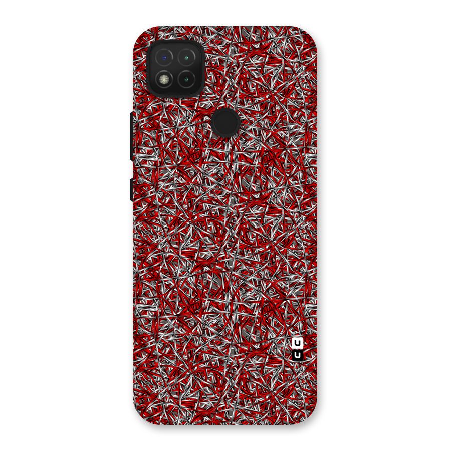 Abstract Threads Back Case for Redmi 9C