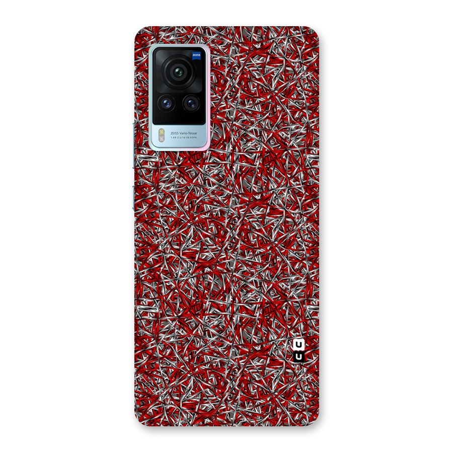 Abstract Threads Back Case for Vivo X60 Pro