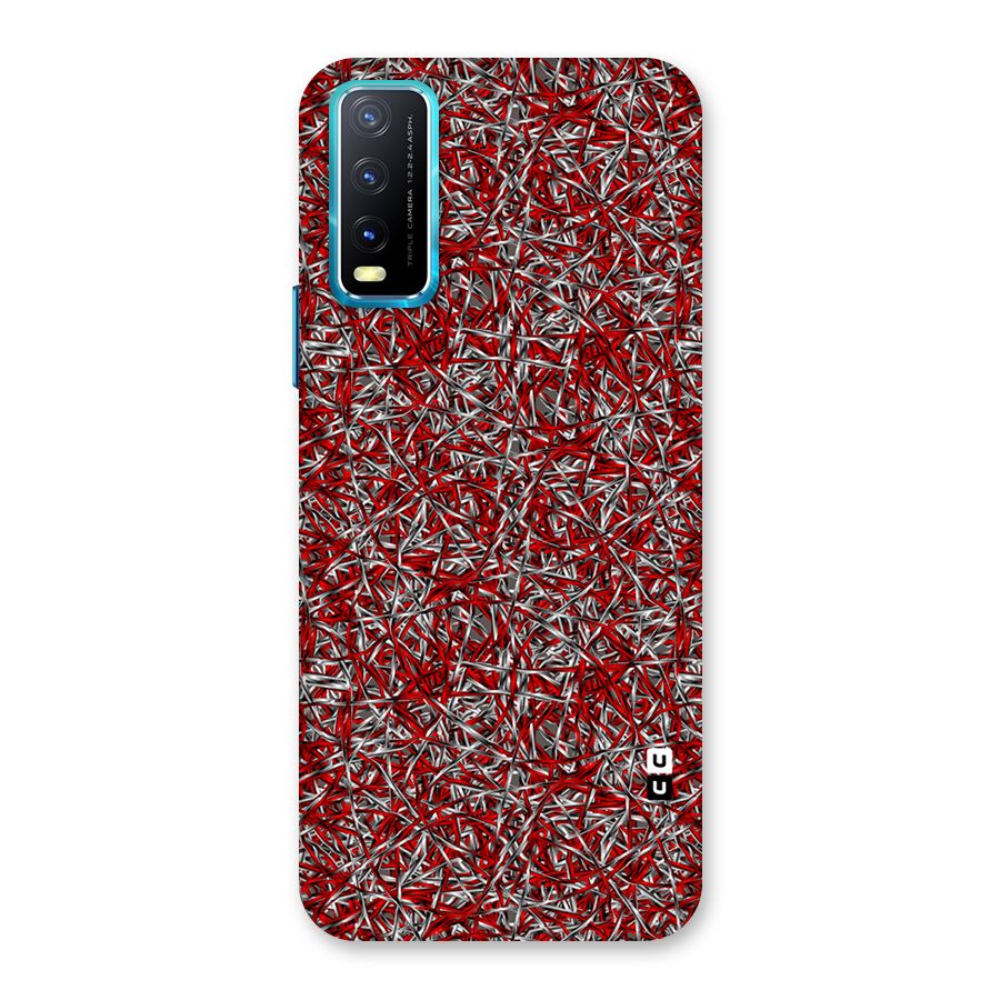 Abstract Threads Back Case for Vivo Y20A