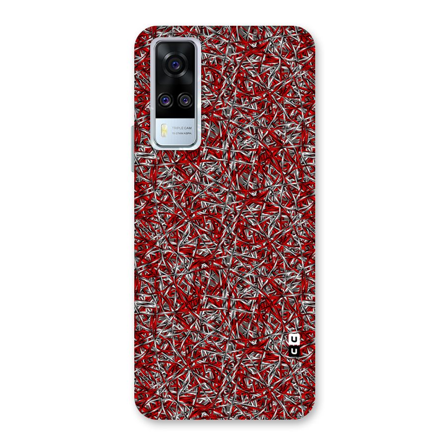 Abstract Threads Back Case for Vivo Y31
