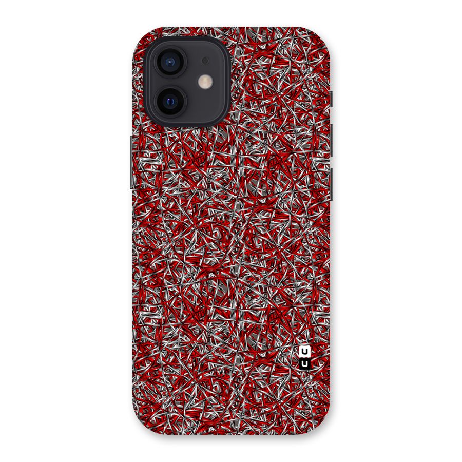 Abstract Threads Back Case for iPhone 12