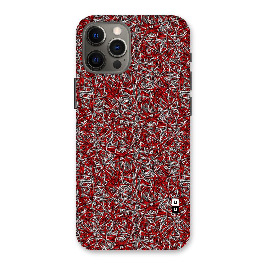 Abstract Threads Back Case for iPhone 12 Pro Max