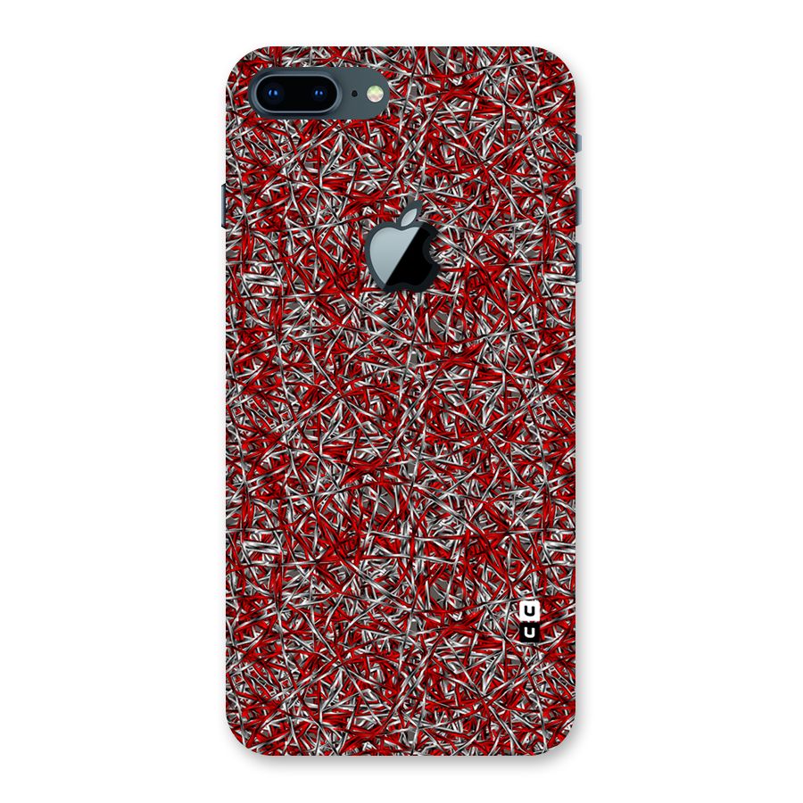 Abstract Threads Back Case for iPhone 7 Plus Apple Cut
