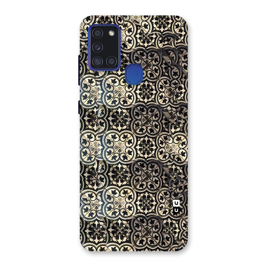 Abstract Tile Back Case for Galaxy A21s