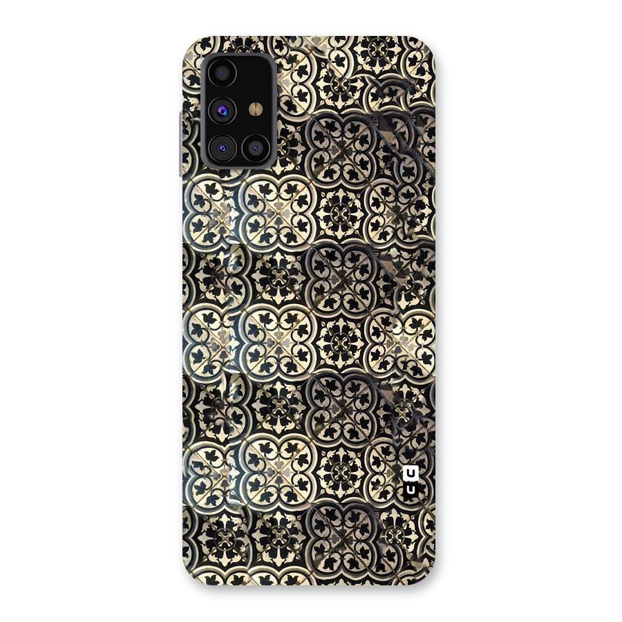 Abstract Tile Back Case for Galaxy M31s