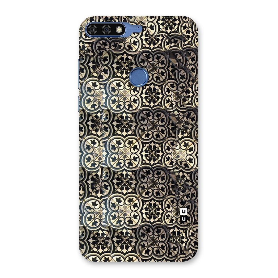 Abstract Tile Back Case for Honor 7C