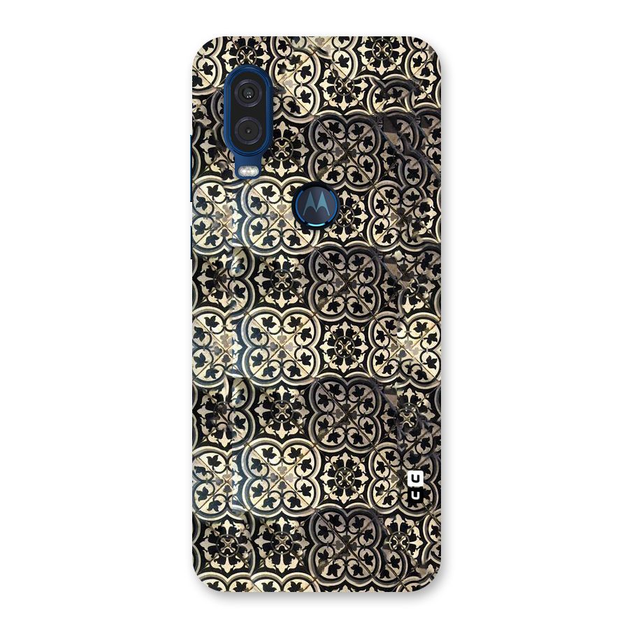 Abstract Tile Back Case for Motorola One Vision
