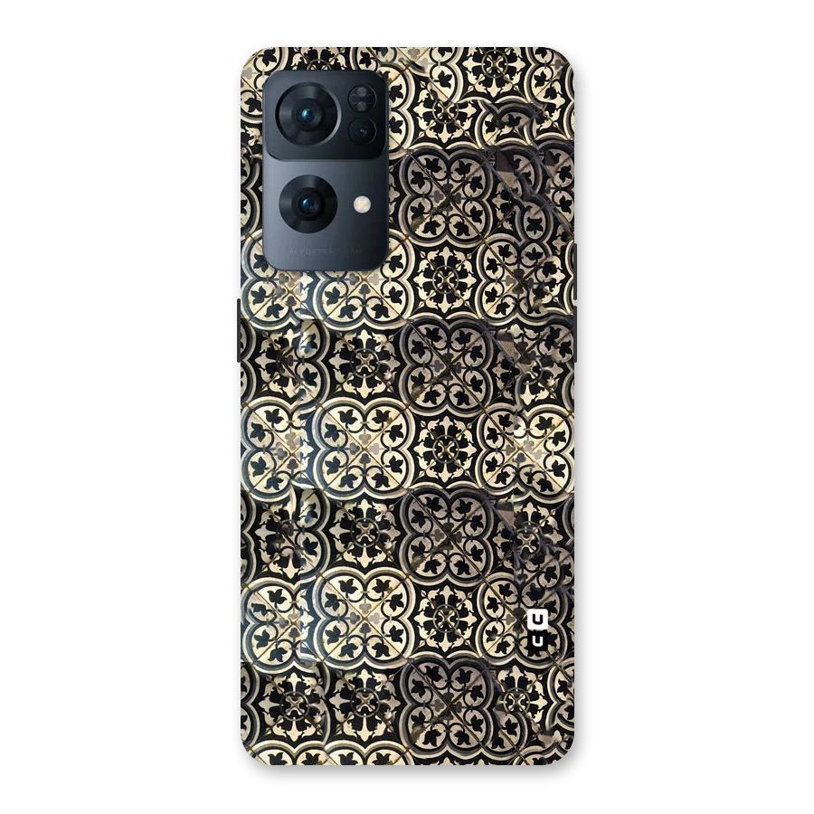 Abstract Tile Back Case for Oppo Reno7 Pro 5G