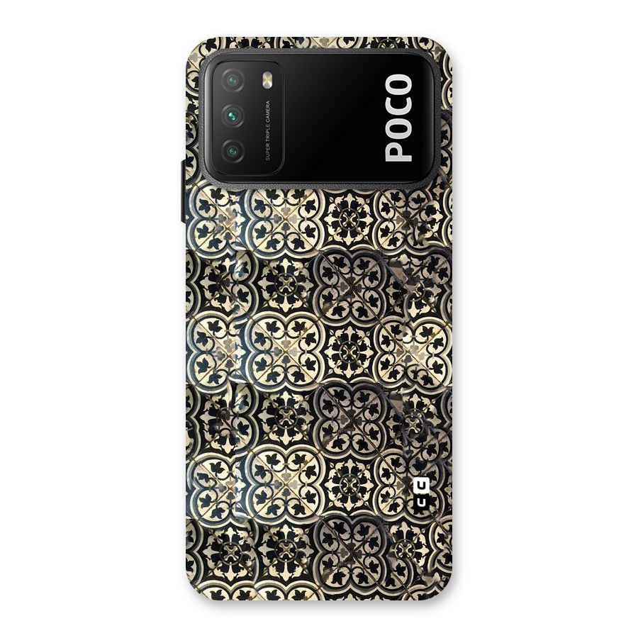 Abstract Tile Back Case for Poco M3