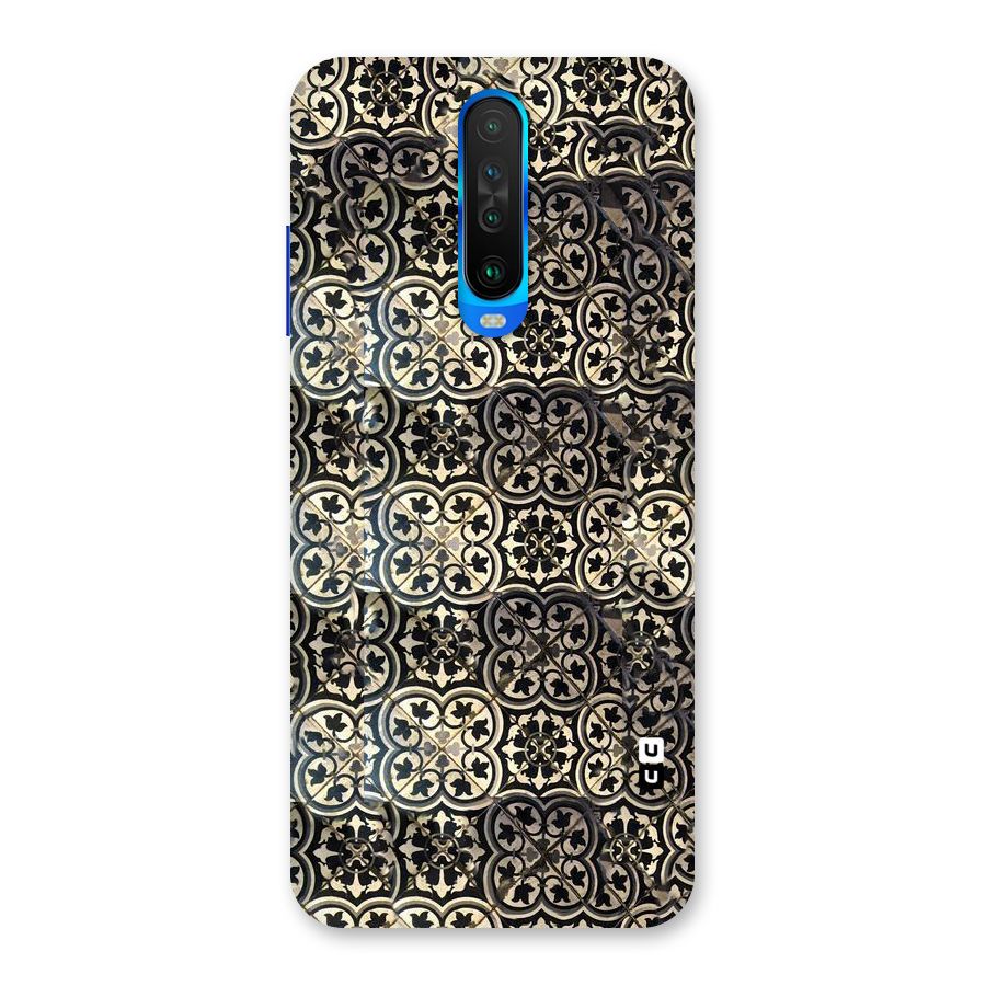 Abstract Tile Back Case for Poco X2