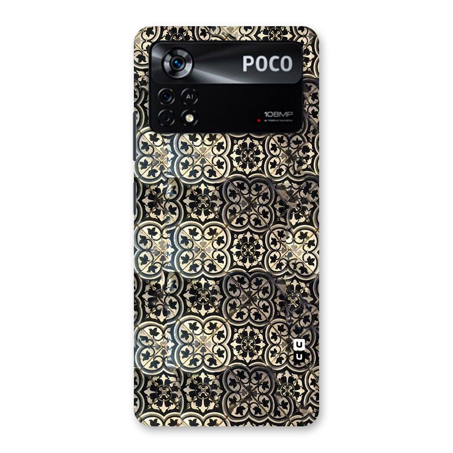 Abstract Tile Back Case for Poco X4 Pro 5G