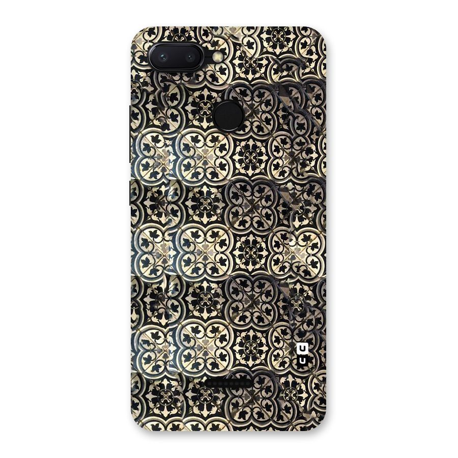 Abstract Tile Back Case for Redmi 6