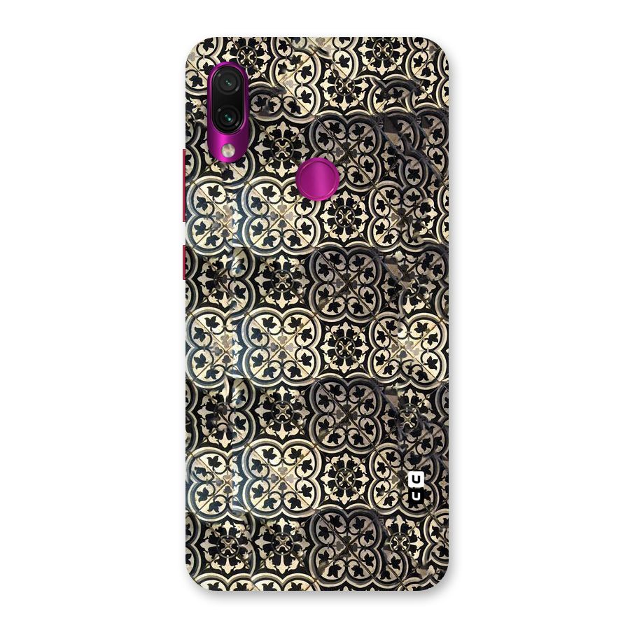 Abstract Tile Back Case for Redmi Note 7 Pro