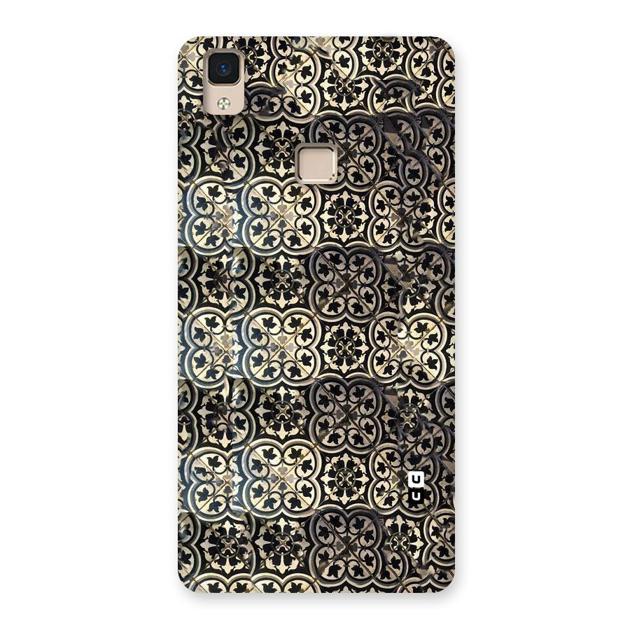 Abstract Tile Back Case for V3 Max