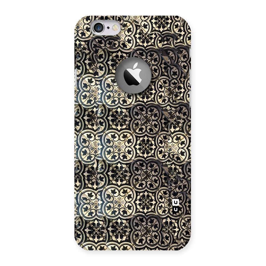 Abstract Tile Back Case for iPhone 6 Logo Cut