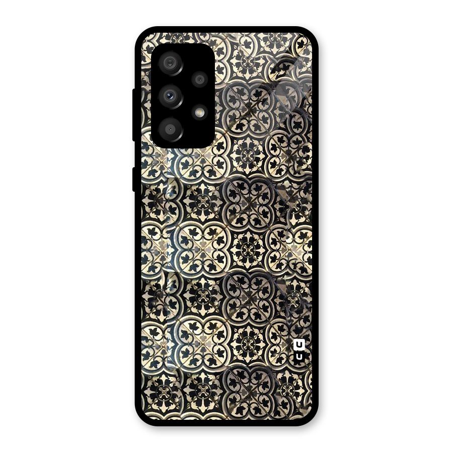 Abstract Tile Glass Back Case for Galaxy A32