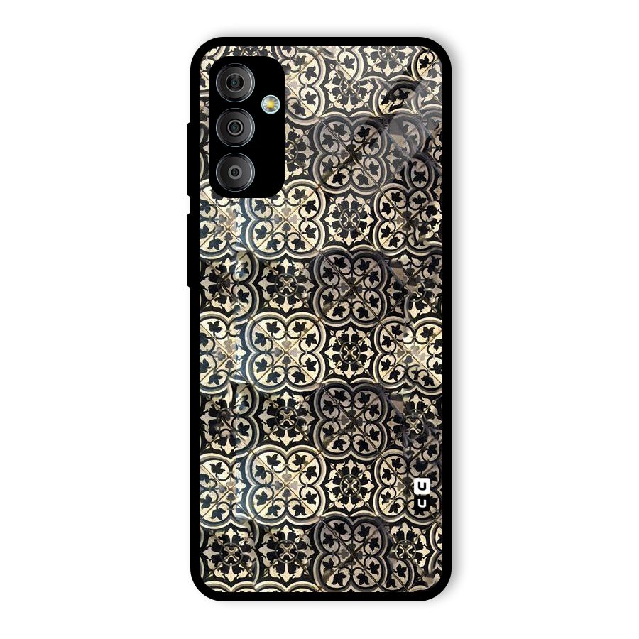 Abstract Tile Glass Back Case for Galaxy F23