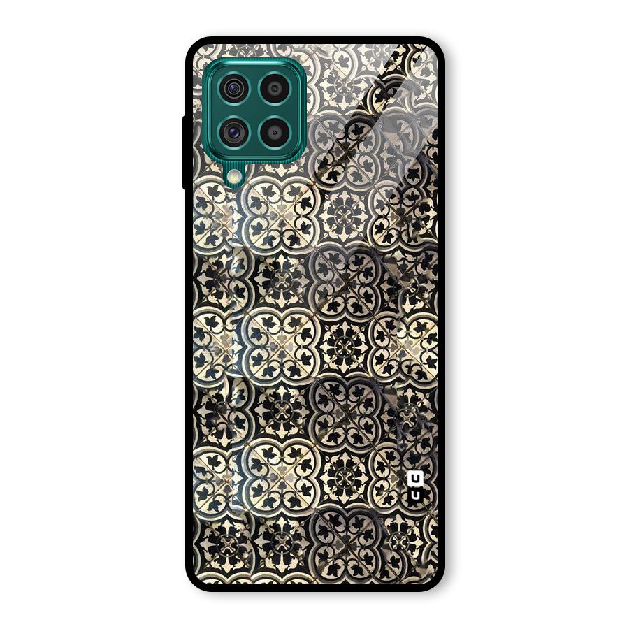 Abstract Tile Glass Back Case for Galaxy F62