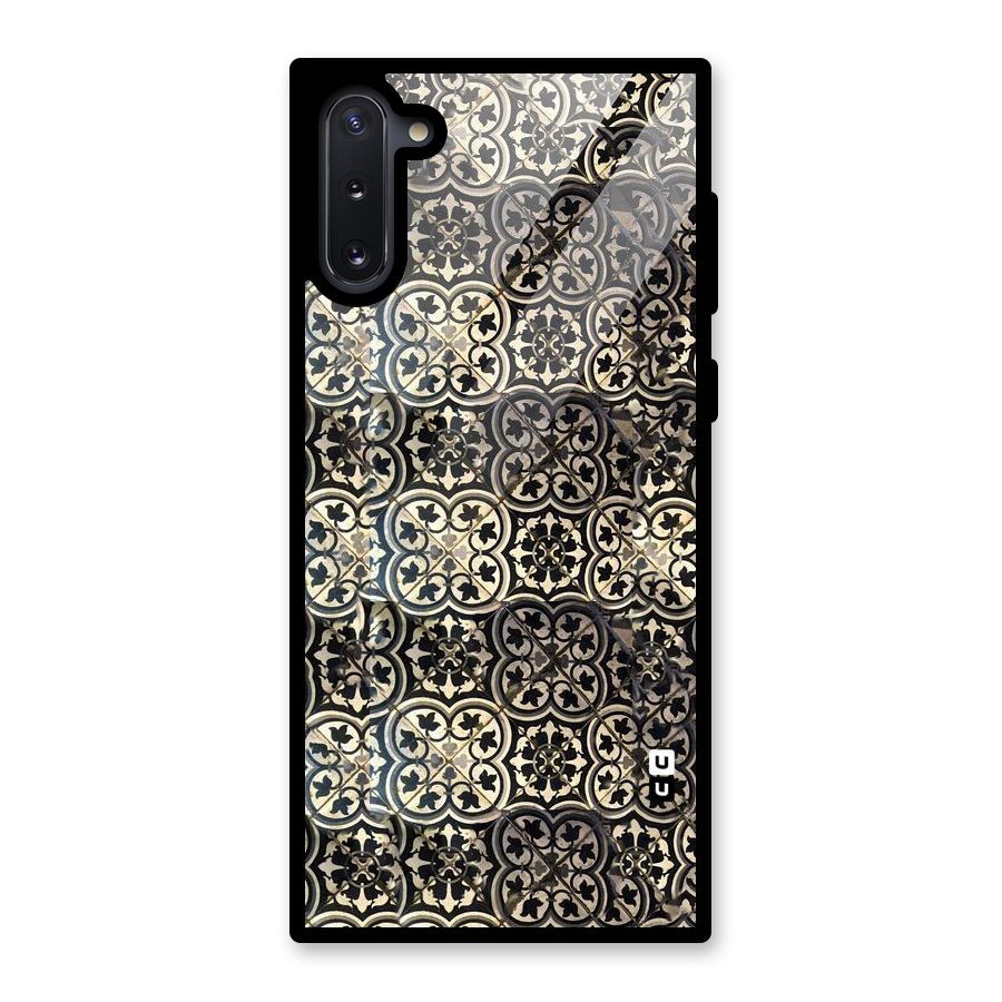 Abstract Tile Glass Back Case for Galaxy Note 10