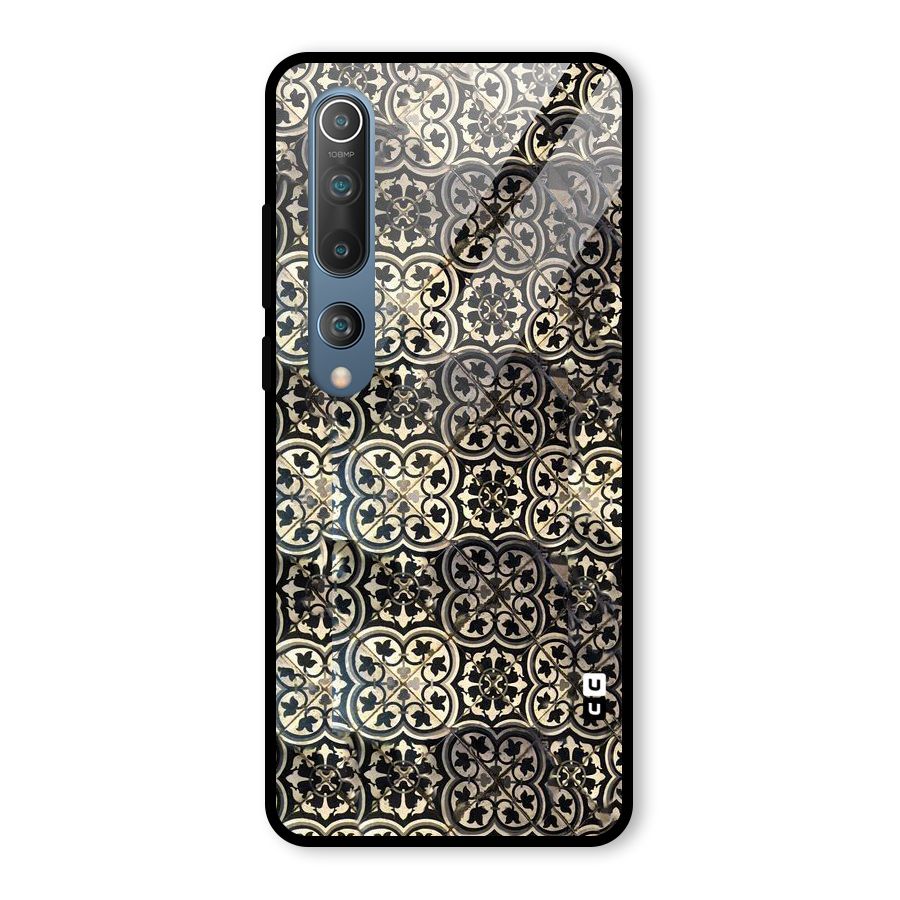Abstract Tile Glass Back Case for Mi 10