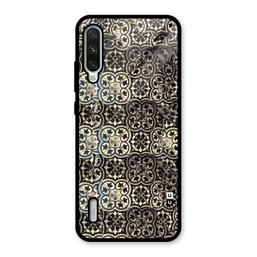 Abstract Tile Glass Back Case for Mi A3