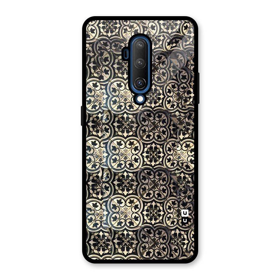Abstract Tile Glass Back Case for OnePlus 7T Pro