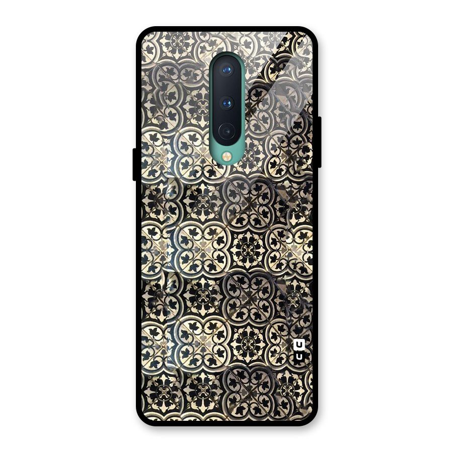 Abstract Tile Glass Back Case for OnePlus 8