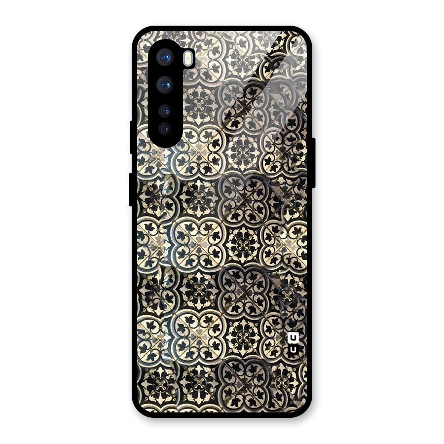 Abstract Tile Glass Back Case for OnePlus Nord