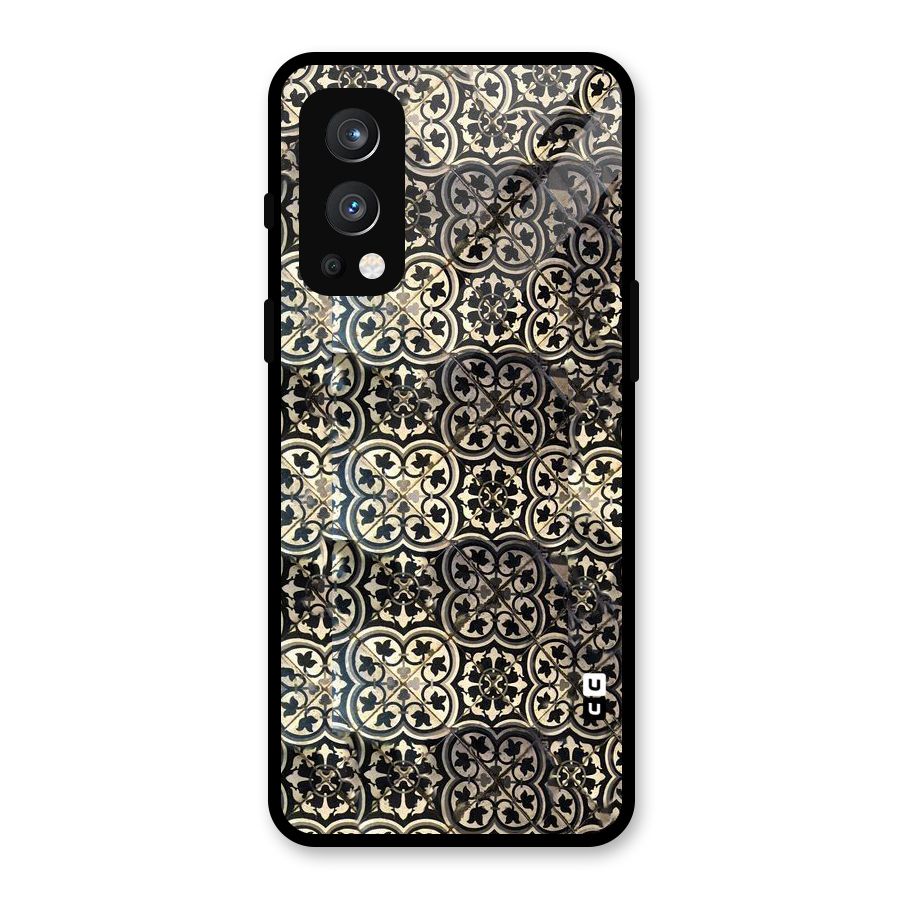 Abstract Tile Glass Back Case for OnePlus Nord 2 5G