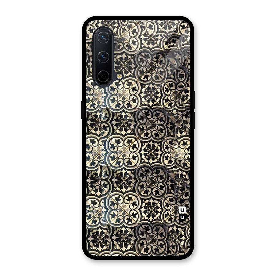 Abstract Tile Glass Back Case for OnePlus Nord CE 5G