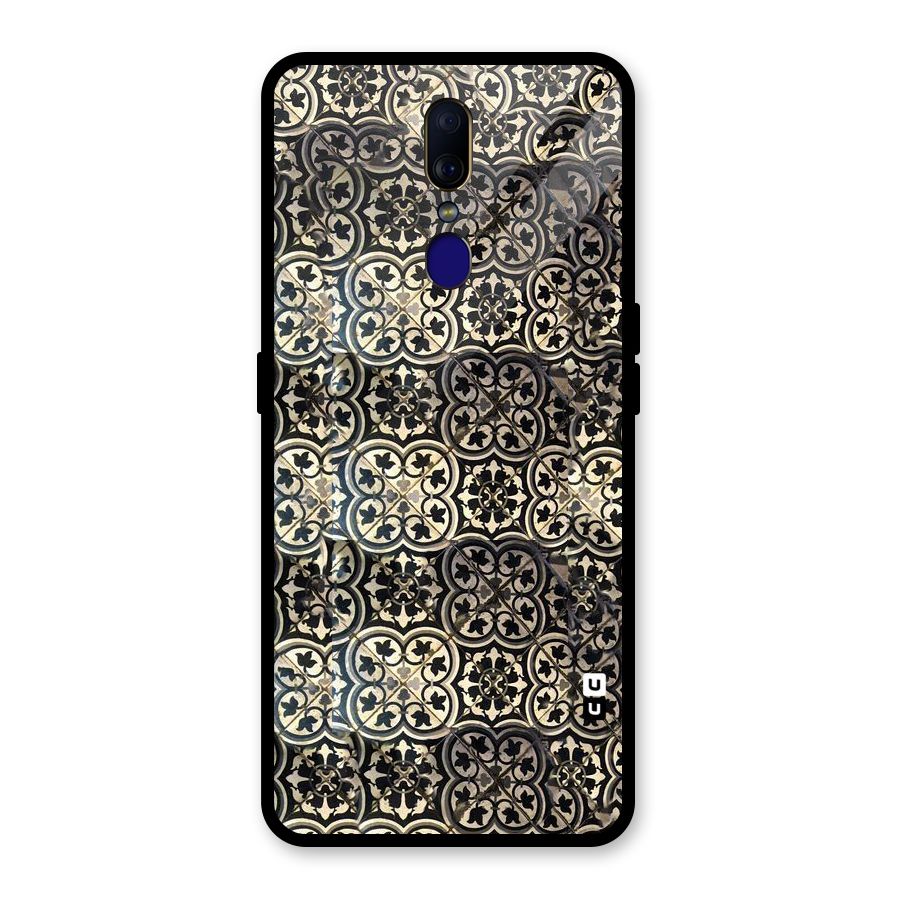 Abstract Tile Glass Back Case for Oppo F11